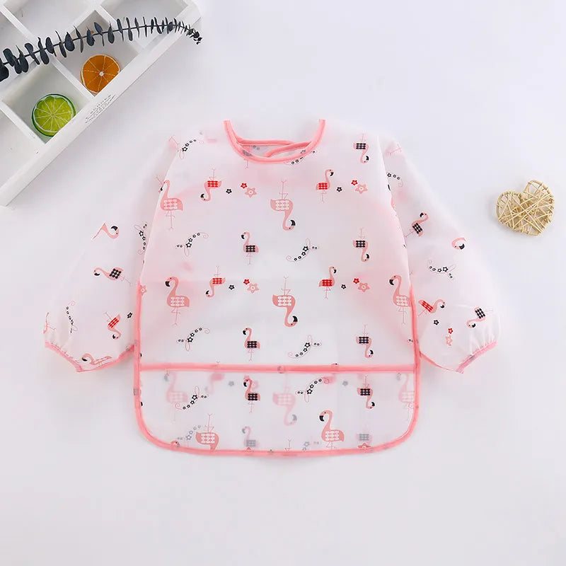 Waterproof Long Sleeve Baby Bibs