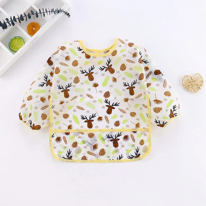 Waterproof Long Sleeve Baby Bibs
