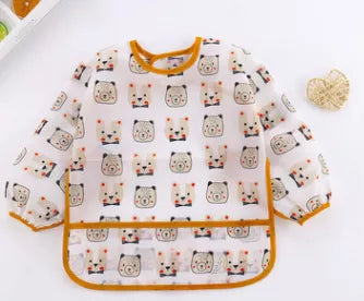 Waterproof Long Sleeve Baby Bibs