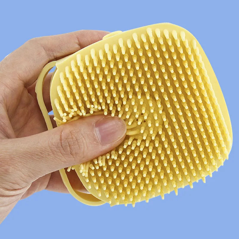 Soothing Bath Massage Glove Brush For your furry friends.