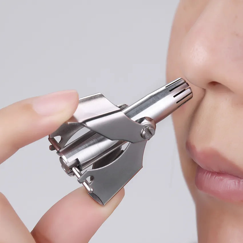 Sleek and efficient Portable Nose Hair trimmer.
