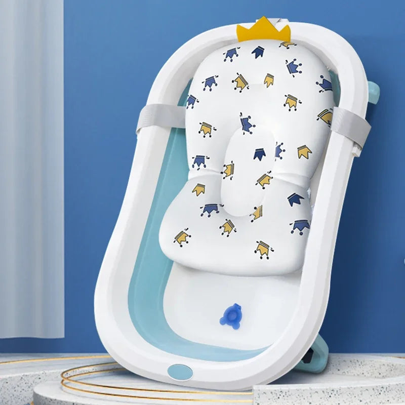 Anti-Slip Baby Bathtub Pillow for luxurious soaking.