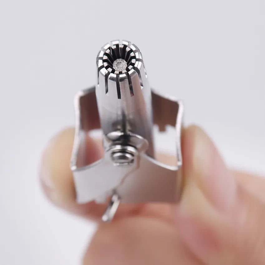Sleek and efficient Portable Nose Hair trimmer.